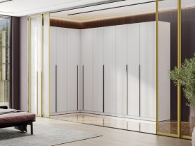 Гардеробная Эккервуд (белый) в Ташаре - tashara.mebel-nsk.ru | фото