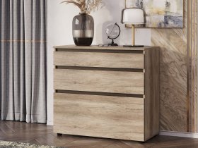 Комод КМ-01 Энигма (венге/дуб каньон) в Ташаре - tashara.mebel-nsk.ru | фото