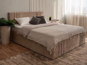 Кровать двуспальная 1,4м с подъем. мех. Леванте в Ташаре - tashara.mebel-nsk.ru | фото