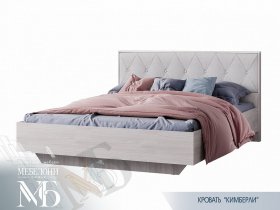 Кровать двуспальная 1,6м Кимберли КР-13 в Ташаре - tashara.mebel-nsk.ru | фото