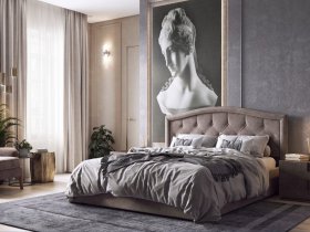 Кровать двуспальная 1,8м Верона-2 в Ташаре - tashara.mebel-nsk.ru | фото