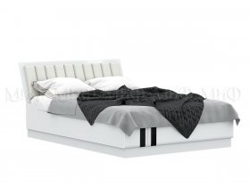 Кровать двуспальная с подъем.мех. 1,6м Магнолия в Ташаре - tashara.mebel-nsk.ru | фото
