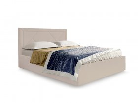 Кровать мягкая 1,6 Сиеста стандарт, вар.2 в Ташаре - tashara.mebel-nsk.ru | фото