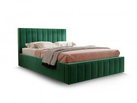 Кровать мягкая 1,6 Вена стандарт, вар.1 в Ташаре - tashara.mebel-nsk.ru | фото