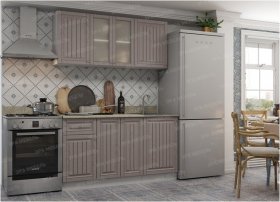 Кухонный гарнитур Хозяюшка 1,5 м (МФ) в Ташаре - tashara.mebel-nsk.ru | фото