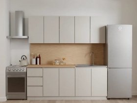 Кухонный гарнитур Мори 2,0 м (сатин) в Ташаре - tashara.mebel-nsk.ru | фото
