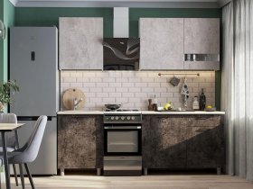 Кухонный гарнитур Розалия 1,7м (со столешницей) в Ташаре - tashara.mebel-nsk.ru | фото