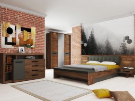 Модульная спальня Глазго в Ташаре - tashara.mebel-nsk.ru | фото