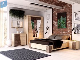 Модульная спальня Санремо в Ташаре - tashara.mebel-nsk.ru | фото