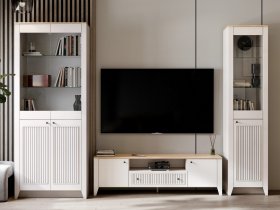 Модульная стенка Валенсия в Ташаре - tashara.mebel-nsk.ru | фото