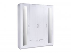 Шкаф комби 4 двери и 1 ящик Сириус в Ташаре - tashara.mebel-nsk.ru | фото
