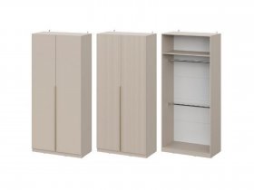 Шкаф ШК-100 Эккервуд (меланж) в Ташаре - tashara.mebel-nsk.ru | фото