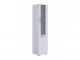 Стеллаж Лайт-2 (белый/белый) в Ташаре - tashara.mebel-nsk.ru | фото