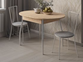 Стол обеденный Орфей-5 Ст030.3 (дуб крафт золотой) в Ташаре - tashara.mebel-nsk.ru | фото