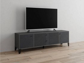 Тумба под ТВ Парус-10 (графит/гранит лофт) в Ташаре - tashara.mebel-nsk.ru | фото