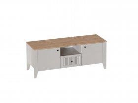 Тумба узкая 2дв. 1ящ. Валенсия (гостиная) в Ташаре - tashara.mebel-nsk.ru | фото